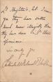 Letter Signed from the Victorian author Gertrude Mary Ireland Blackburne