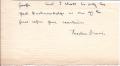 Part of Autograph Letter Signed Theodore Dreiser,