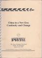 China in a New Era: Continuity and Change
