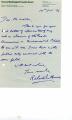 Sir Richard Southwood, Professor of Zoology, Letter