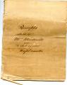 Manuscript book of 'Receipts collected by Mrs. Macdonald