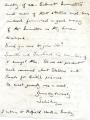 ALS "Salisbury" [4th Marquess], invitation to join Watching Committee.