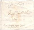 Autograph Signature ('Dudley Coutts Stuart') of Lord Dudley Coutts Stuart