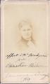 Photographic portrait by Nadar of the opera singer Christine Nilsson