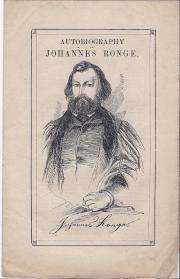 Autobiography of Johannes Ronge.