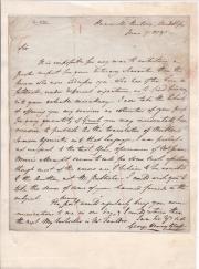 Autograph Letter Signed ('George Henry Glasse') 