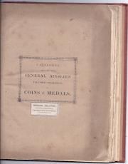 Catalogue of the Valuable Collection of Coins and Medals