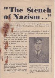 The Stench of Nazism . .
