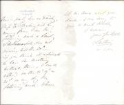 Autograph Letter Signed ['Lathom'] from Edward Bootle-Wilbraham