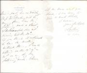 Autograph Letter Signed ['Lathom'] from Edward Bootle-Wilbraham