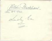 German pianist Wilhelm Backhaus and Australian pianist/composer Lindley Evans