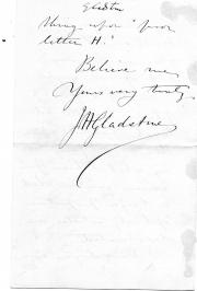 [Spelling Reform] Autograph Letter Signed J.H. Gladstone, chemist