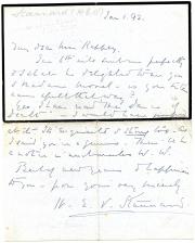 Autograph Note Signed "H.E.V. Stannard", novelist