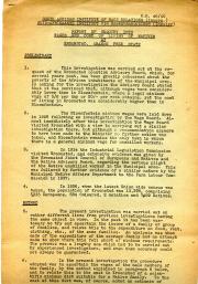 Report of Enquiry into Wages and Costs of Living of Natives at Kroonstad