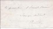 Autograph Signature ('Romilly') of John Romilly
