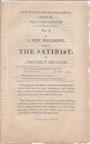 The Satirist; or, Monthly Meteor.