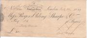 Autograph Signature of Samuel Rogers ['Saml Rogers'], 'the Banker Poet'