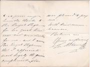 Autograph Letter Signed "E. Albani" (soprano) 