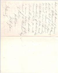 Autograph Letter signed "W.H. Sykes", Indian Army officer