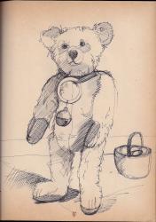 An album of strikingly original illustrations of teddy bears