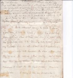 Alexander Baillie Cochrane to Leicester Stanhope, soldier, on Greek affairs