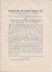Prayers for the London Mission, 1884, Home Mission Tracts, no.53.
