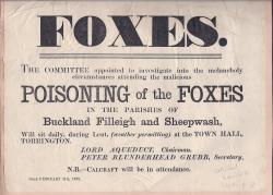 1873 satirical handbill
