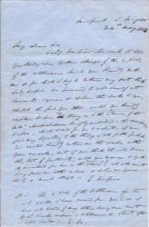 Autograph Letter Signed ('E. Napier') from Lieutenant-Colonel E. Elers Napier