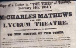 Charles James Mathews (1803-1878), British actor-manager