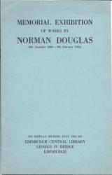 Memorial Exhibition of Works by Norman Douglas 
