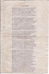 Handbill poem by 'L. N.' on the game of whist