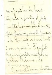 Part of Autograph Letter Signed, Consuelo Manchester