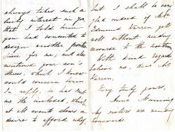 Autograph Letter Signed "Anne Manning", novelist