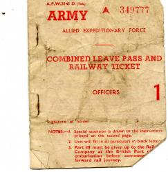 Twenty-six items of ephemera relating to the 1st Battalion The Rifle Brigade