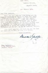 Two Typed Letters Signed ('Naomi Jacob.')