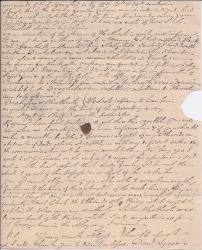 Autograph Letter Signed from Daniel Lysons to fellow-antiquary
