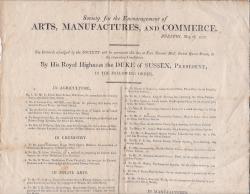 Society for the Encouragement of Arts, Manufactures, and Commerce