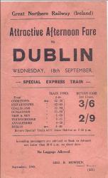 Ephemera relating to the Great Northern Railway Company