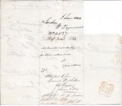 Charles (Tennyson) D'Eyncourt. Tennyson's uncle [Postal History]