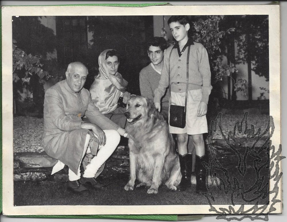 jawaharlal nehru with indira gandhi