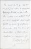 Autograph Letter Signed ('W H Russell') from the journalist W. H. Russell