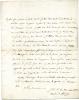 Autograph Letter Signed, Amédée de Willot [un comte et général de la Révolution 