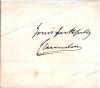 Autograph Signature of George William Frederick Villiers
